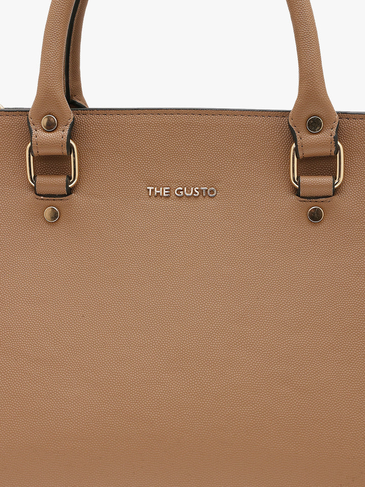 Elora Satchel Sling-Beige