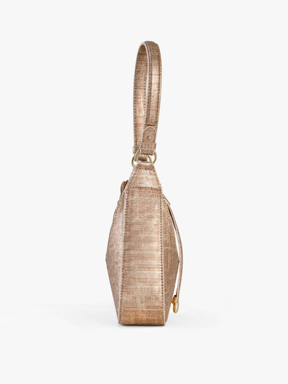 Echo Bucket Bag Gold Tan