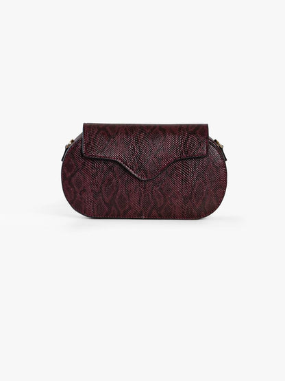 Blaze Clutch Sling Wine