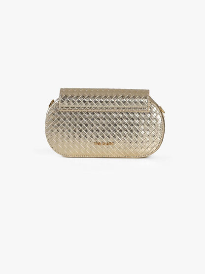 Blaze Clutch Sling Gold
