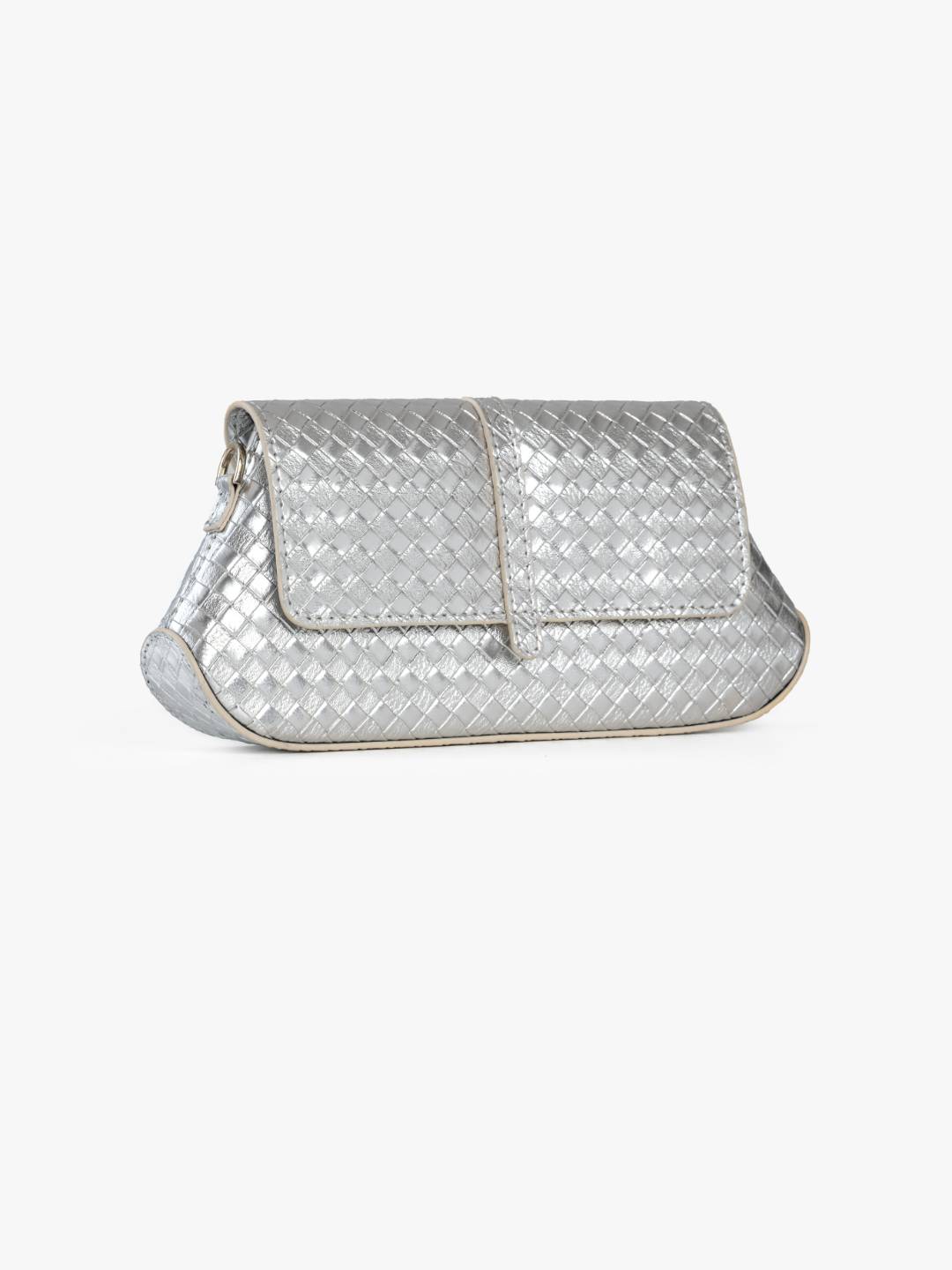 Bella Clutch Silver