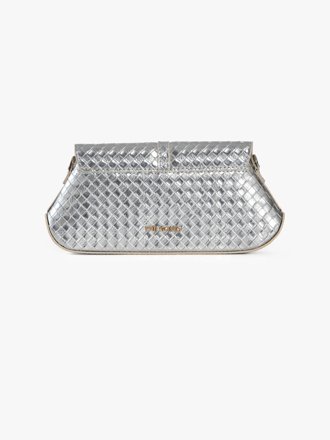 Bella Clutch Silver