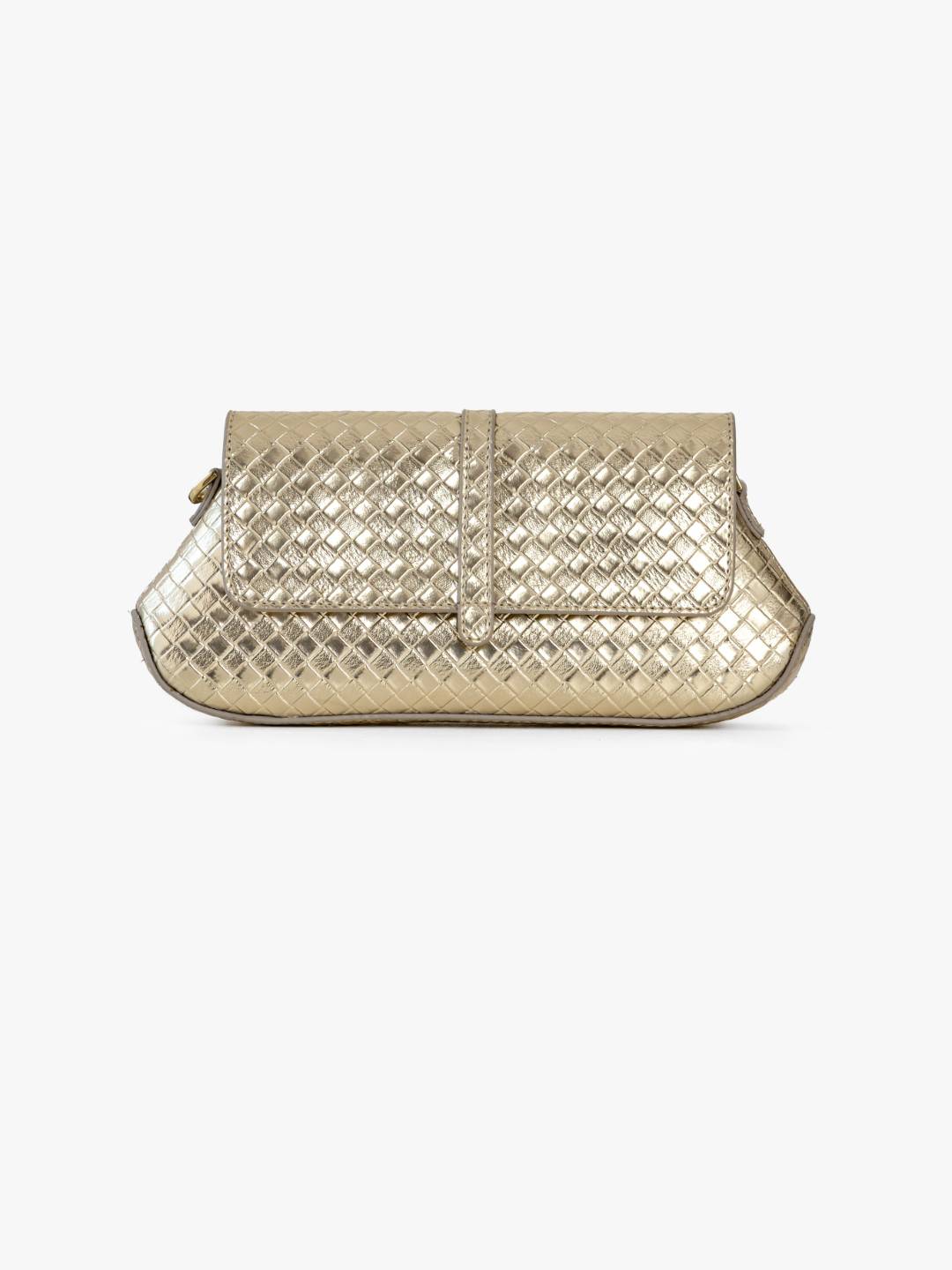 Bella Clutch Gold