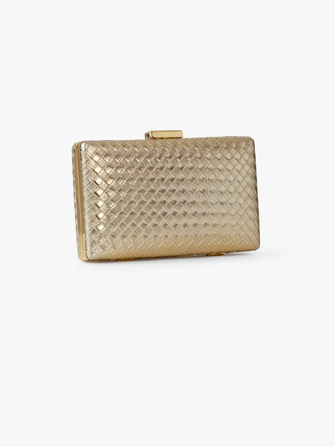 Astra Clutch Sling Gold