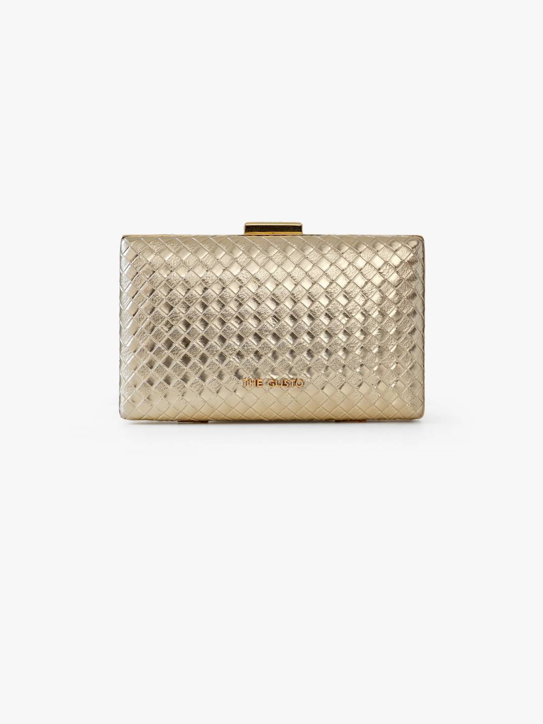 Astra Clutch Sling Gold