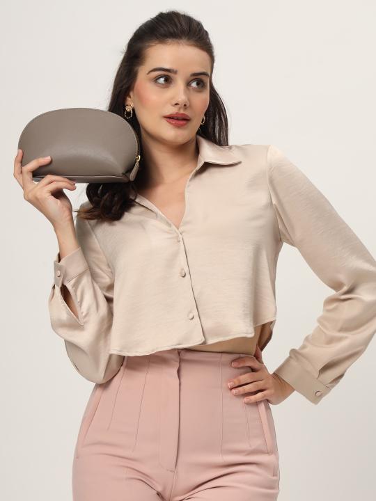 Beyond+ Grained Tote with Zipper Clay + Cosmos Pouch Combo