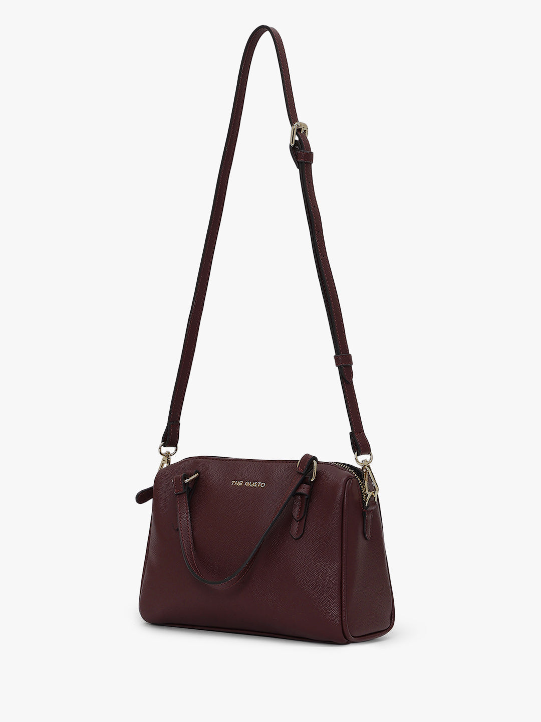 Iris Mini Duffle Bag-Wine