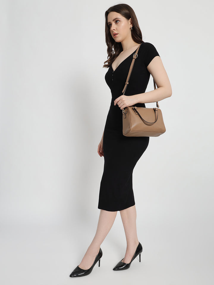 Iris Mini Duffle Bag Beige