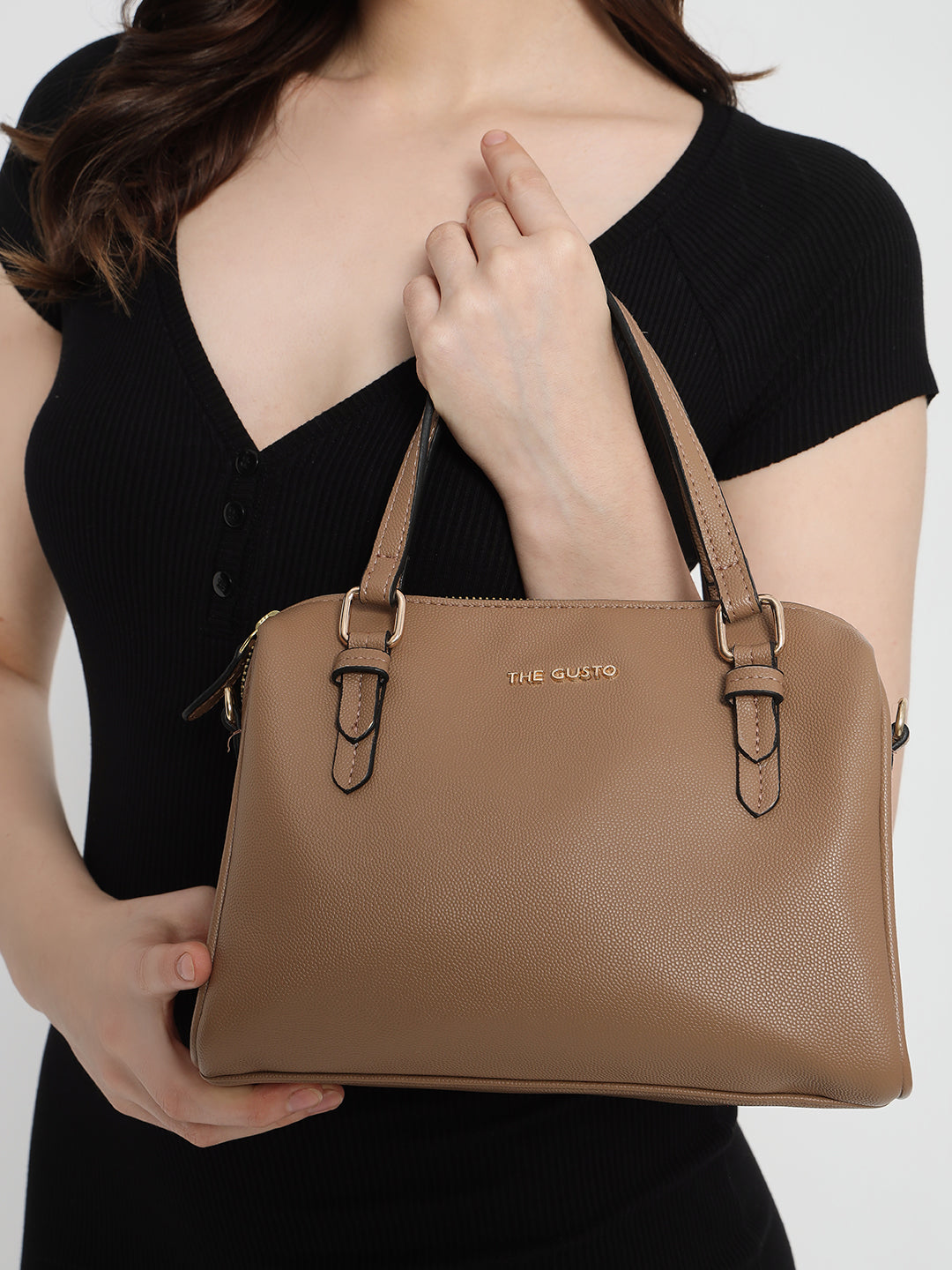 Iris Mini Duffle Bag Beige