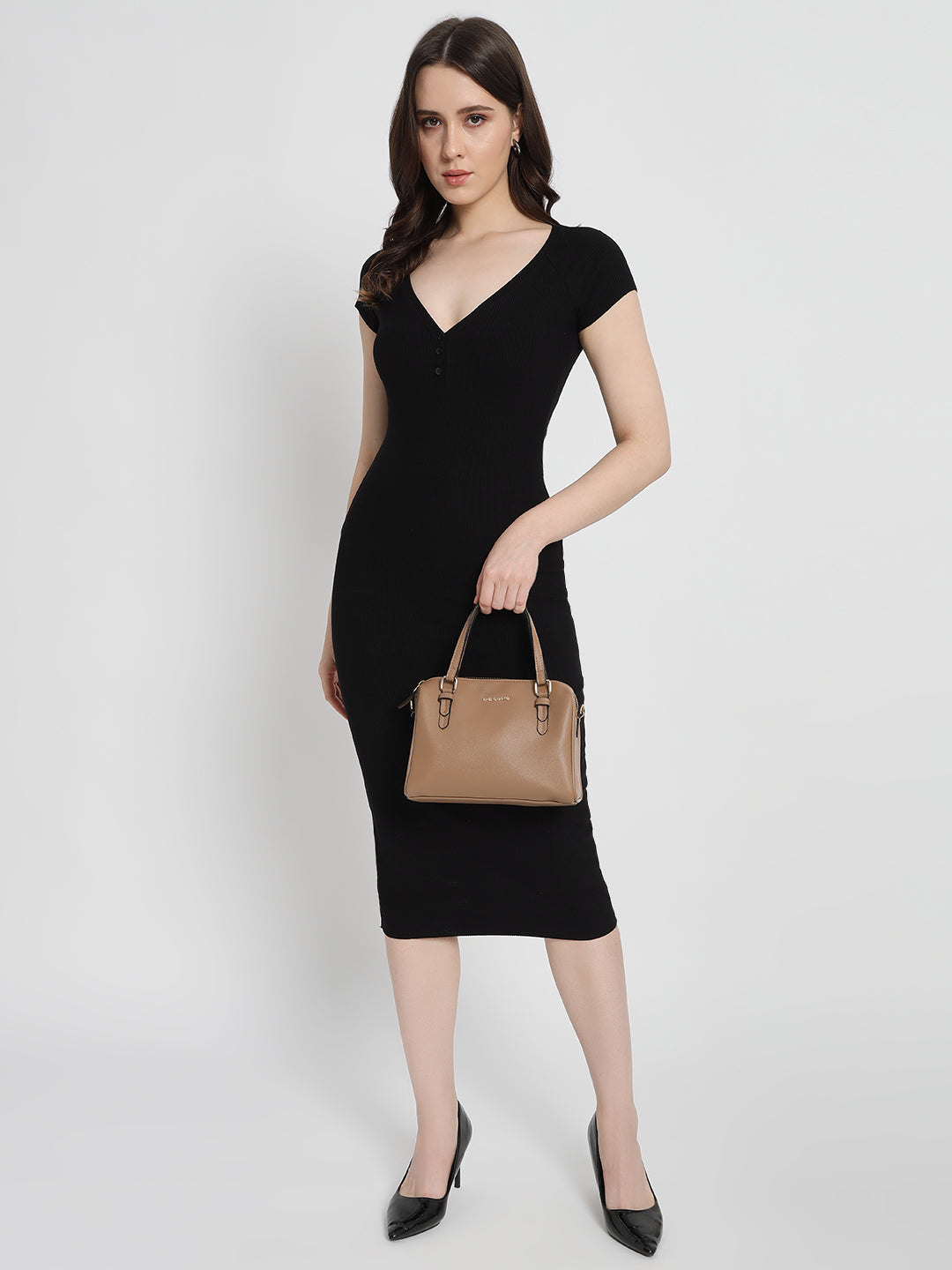 Iris Mini Duffle Bag Beige