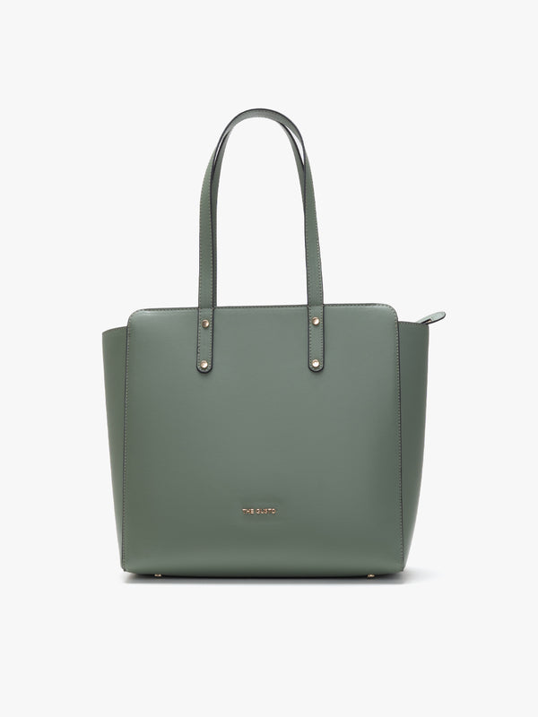 Beyond+ Tote with Zipper Sage Green