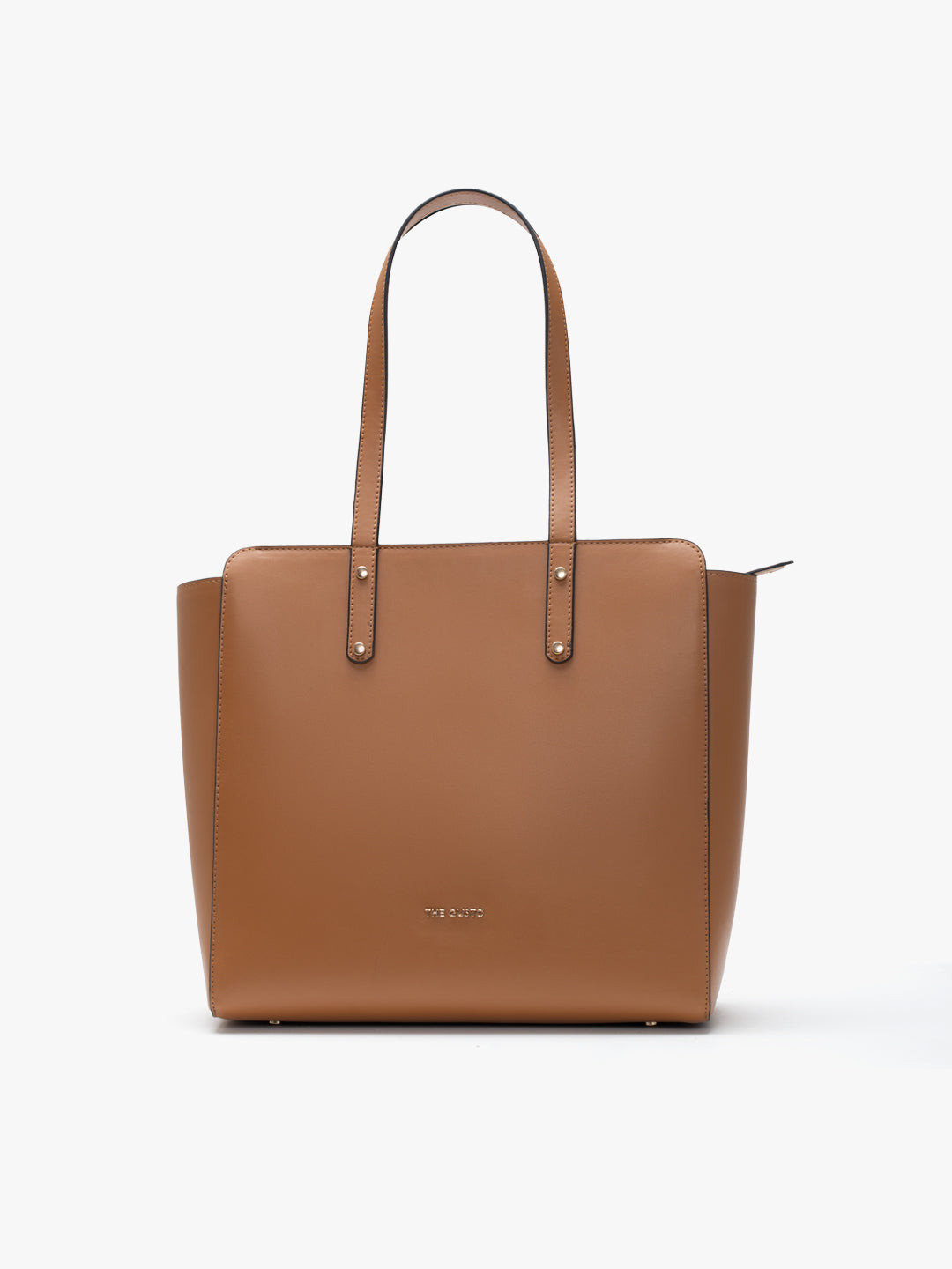 Beyond+ Tote with Zipper Tan