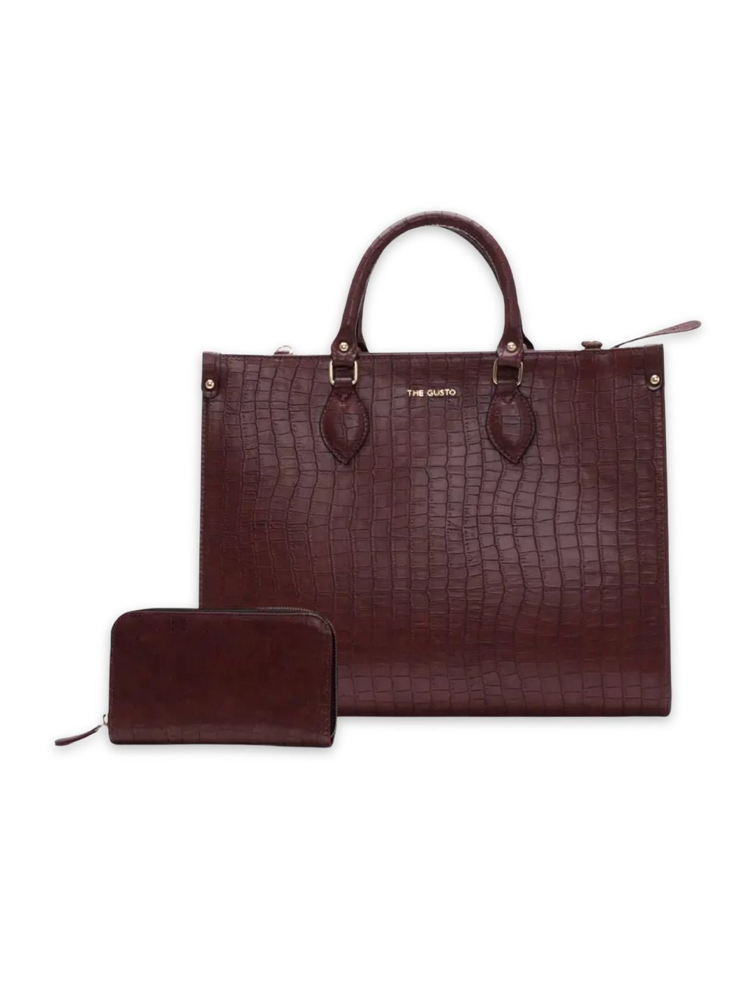 Celeste Tote and Wallet Combo Wine