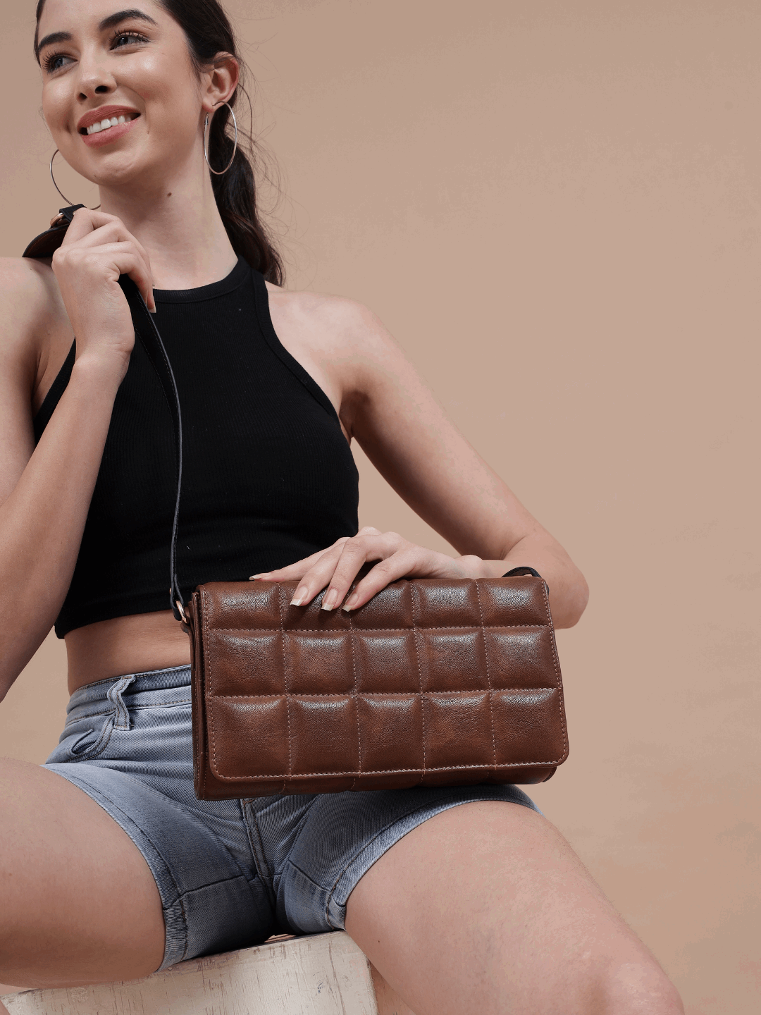 Aspen Quilted Sling for Women