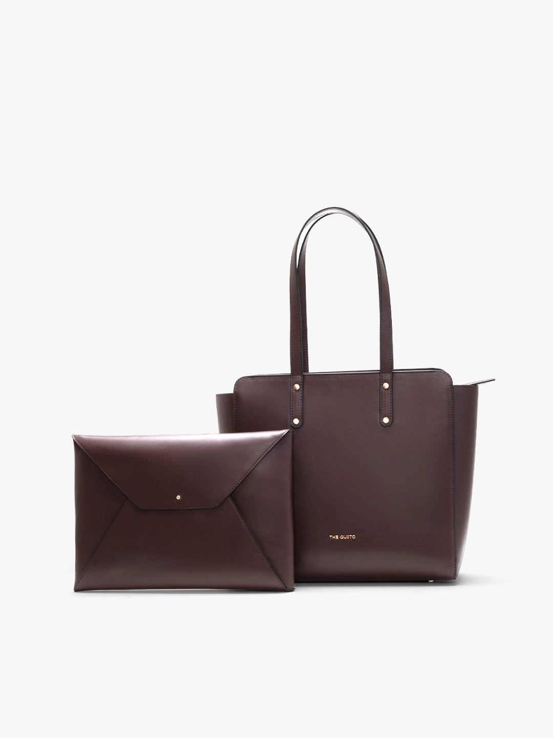 Beyond+ Tote & Grace laptop Sleeve Combo Coffee Brown