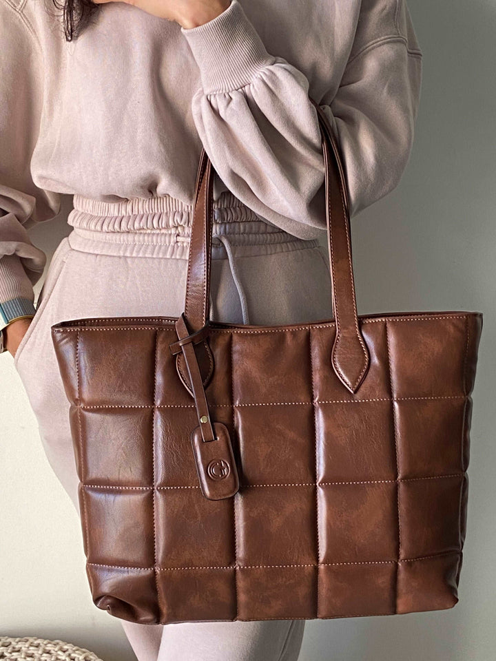 Amara Quilted Tote