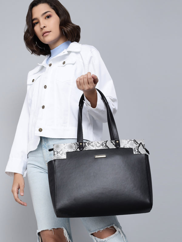 Black Estelle Tote Bag for women