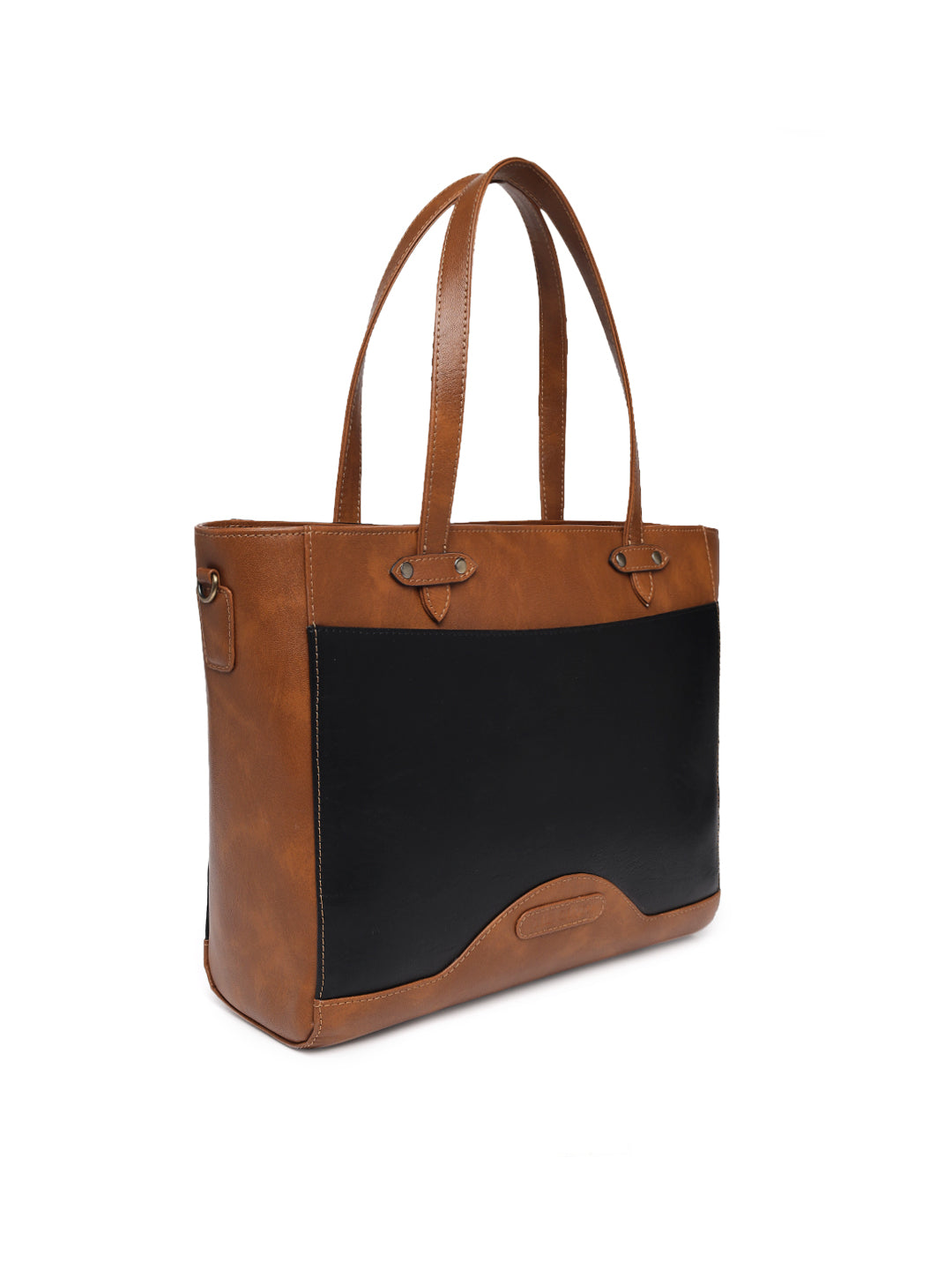 Tan & Black Ardor Tote bag