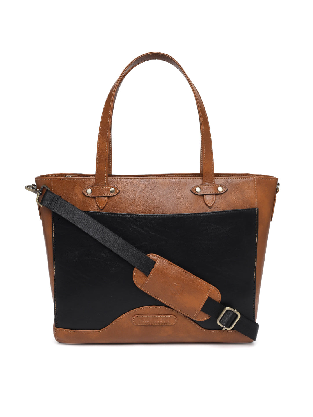 Tan & Black Ardor Tote for Women