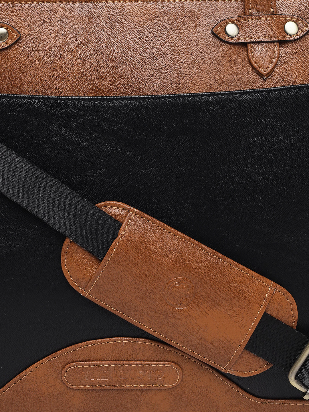 Tan & Black Ardor Tote bag