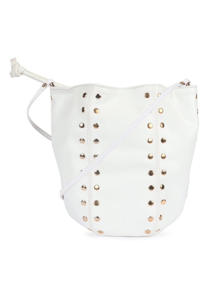 White Riveted Sling